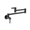 Wall Mount Folding Kitchen Pot Filler Faucet